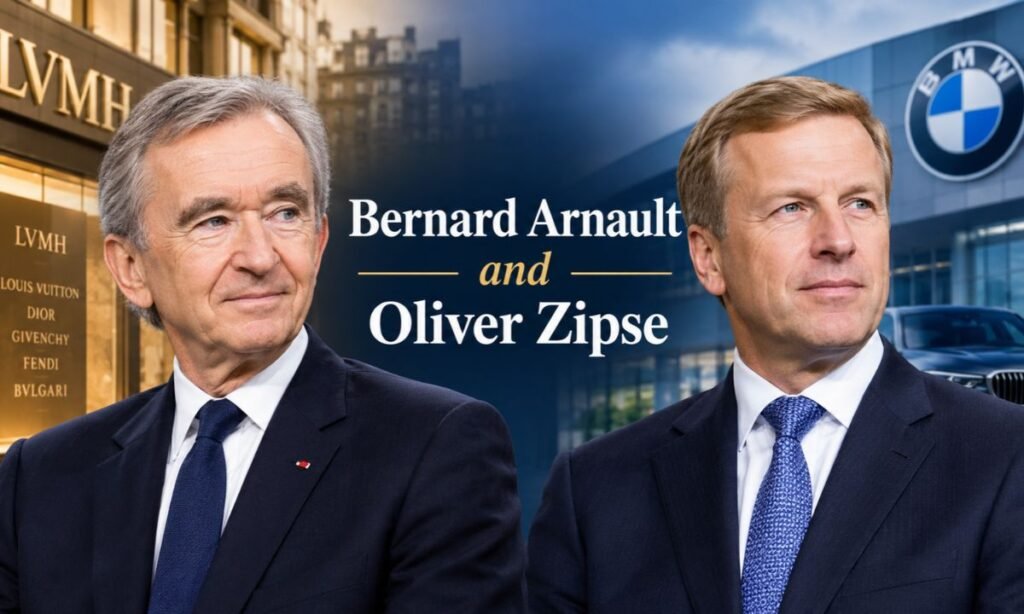 Bernard Arnault and Oliver Zipse