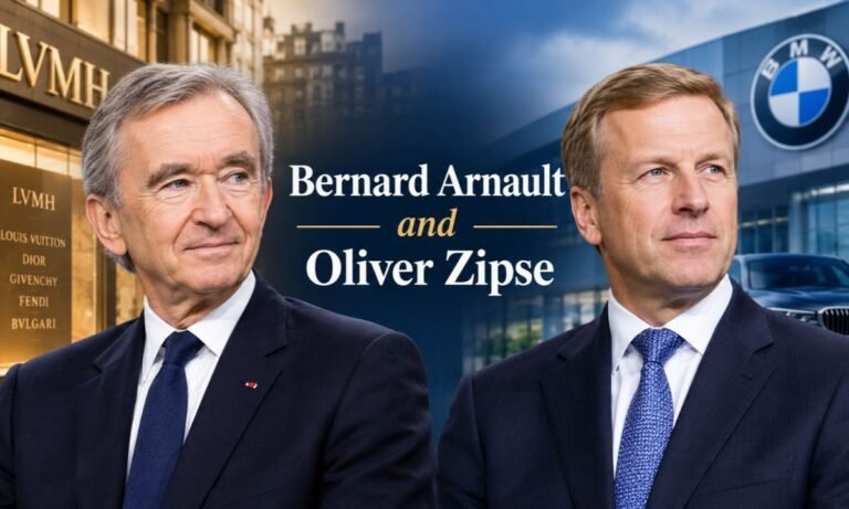 Bernard Arnault and Oliver Zipse