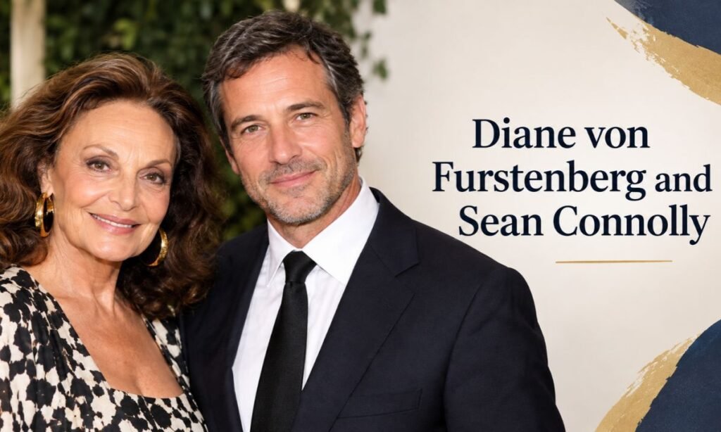 Diane von Furstenberg and Sean Connolly