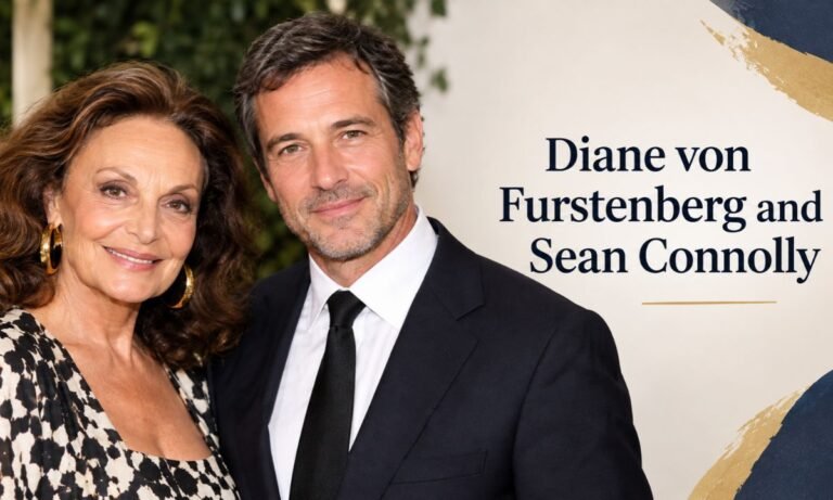 Diane von Furstenberg and Sean Connolly