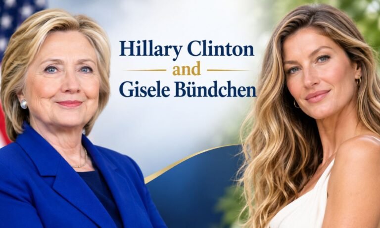 Hillary Clinton and Gisele Bündche