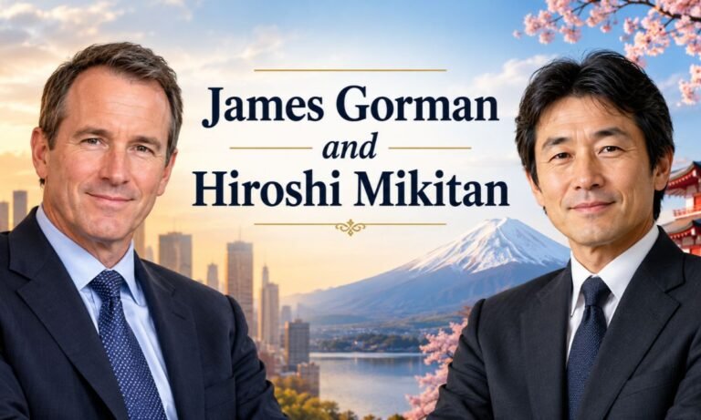 James Gorman and Hiroshi Mikitan