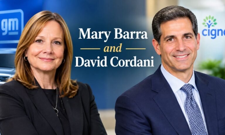Mary Barra and David Cordani