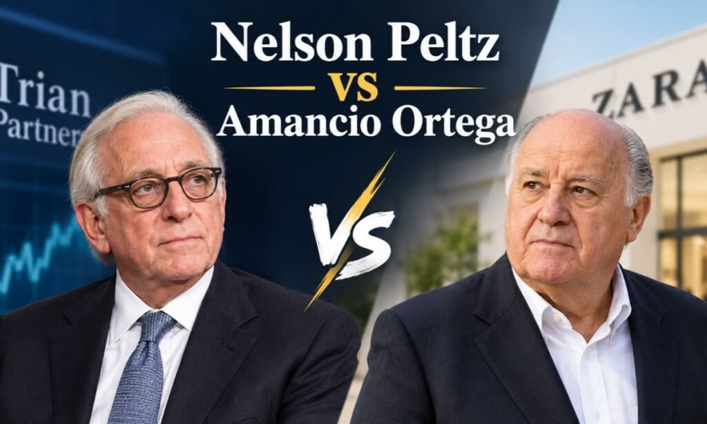 Nelson Peltz vs Amancio Ortega